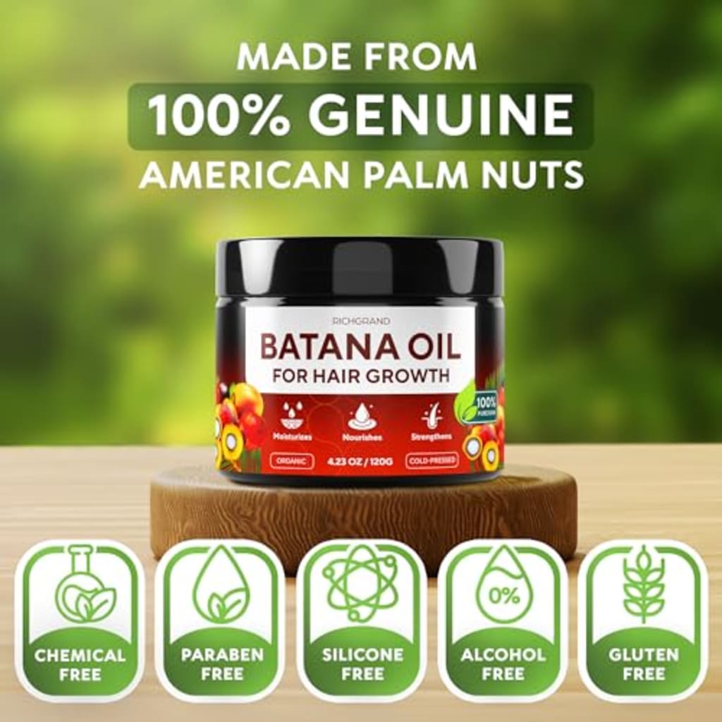 Batana Oil GrowthGlow™ by MilaBlossom