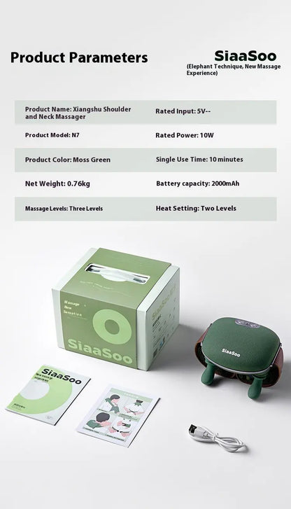 N7 Neck & Shoulder Massager - Moss Green