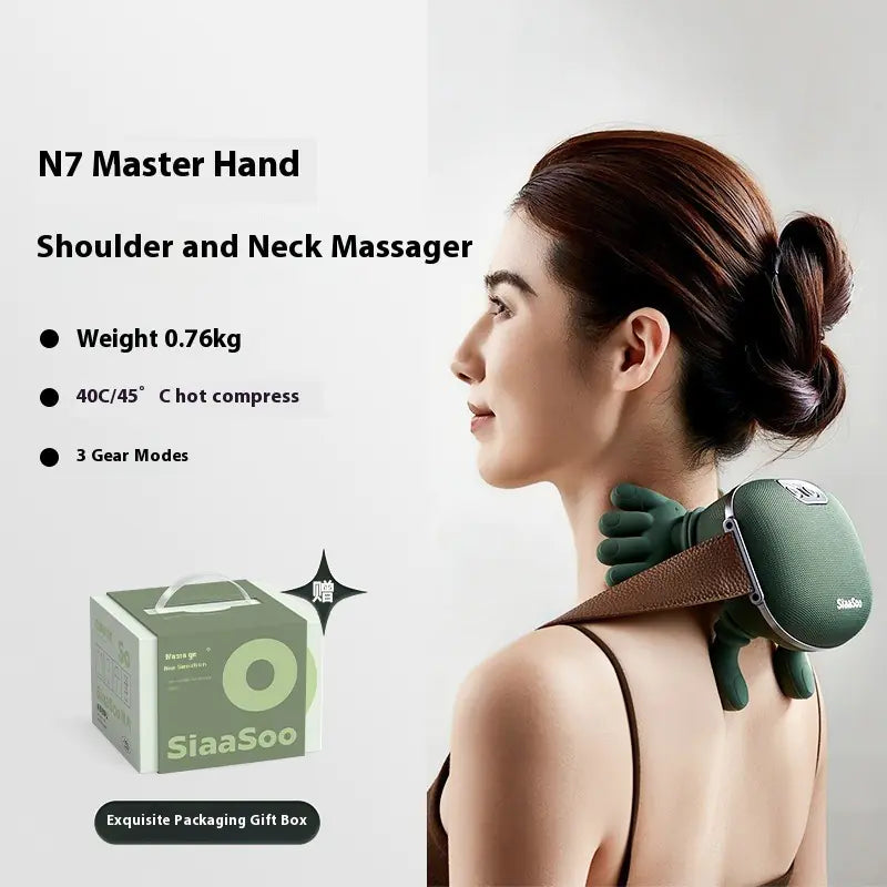 N7 Neck & Shoulder Massager - Moss Green