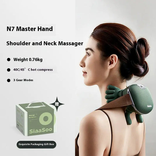 N7 Neck & Shoulder Massager - Moss Green