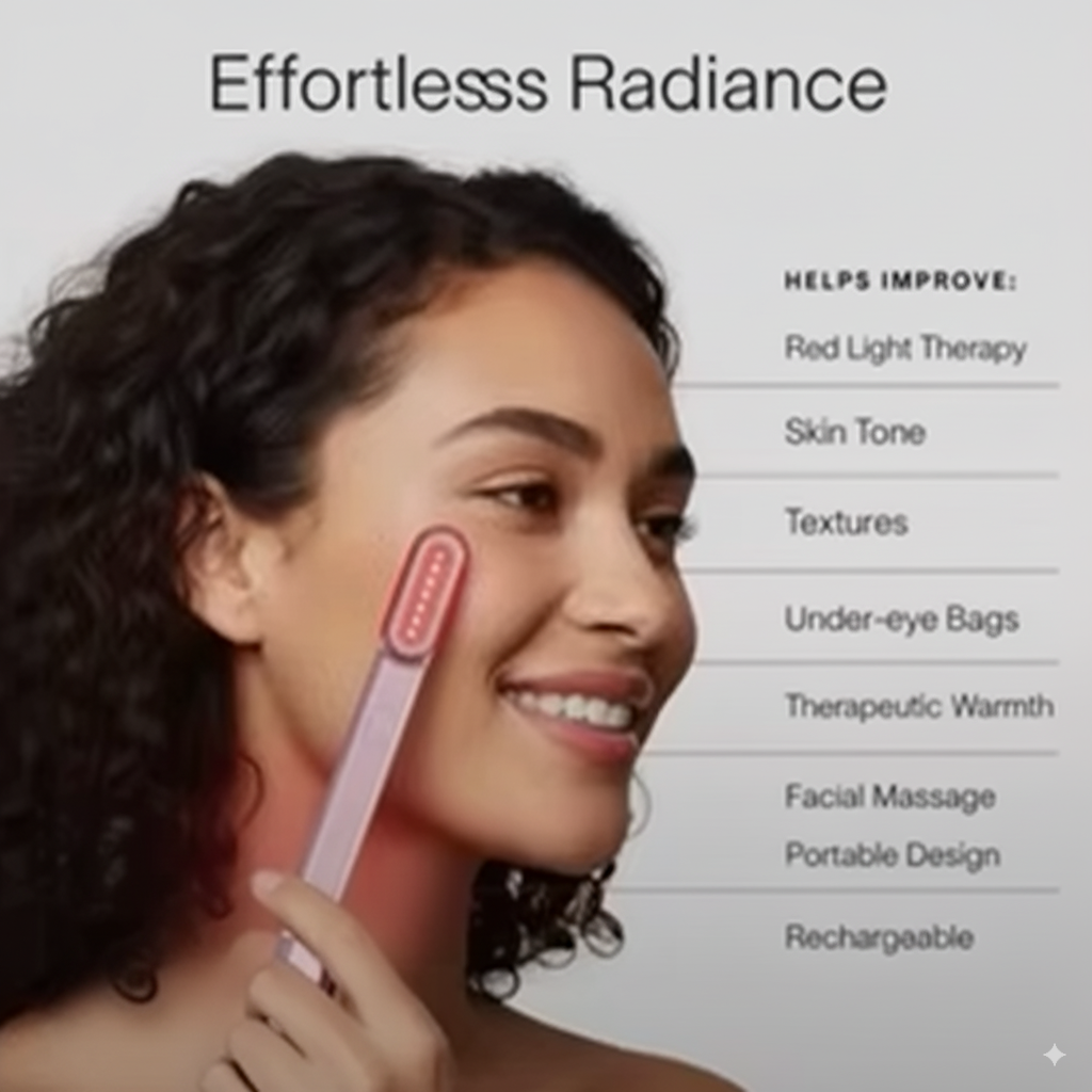 RadiantWand™ – 4-in-1 glow-boosting skincare renewal