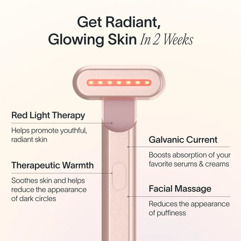 RadiantWand™ – 4-in-1 glow-boosting skincare renewal